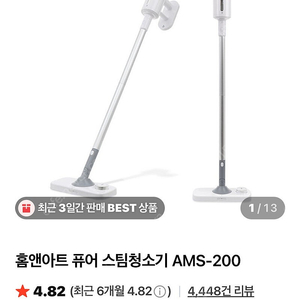 홈앤아트 스팀청소기