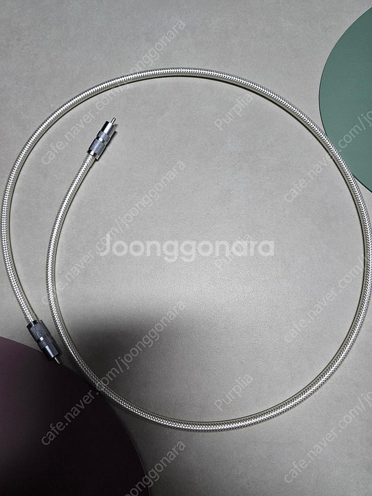 오야이데 DR-910 순은 동축 코엑시얼 오디오 케이블--0