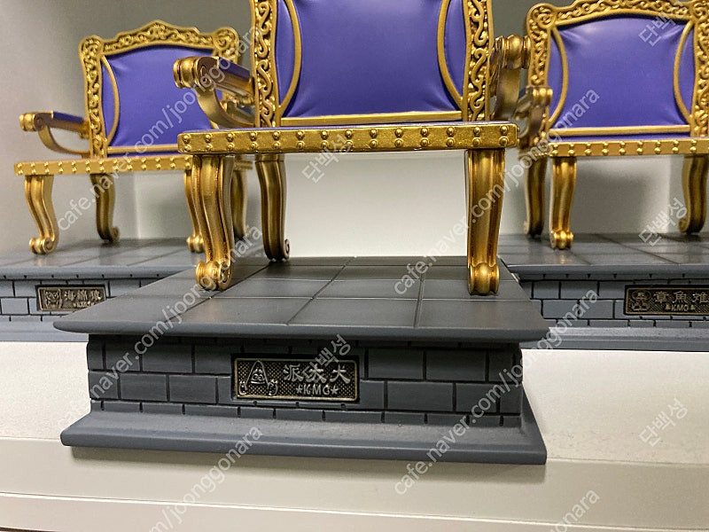 원피스 스폰지밥 삼대장 레진 KMG 피규어--2