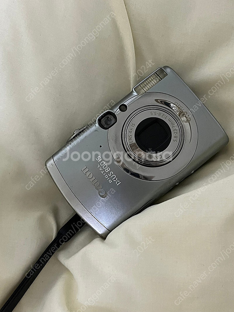 캐논 익서스 ixus 800IS 빈티지 디카 실버 똑딱...--0