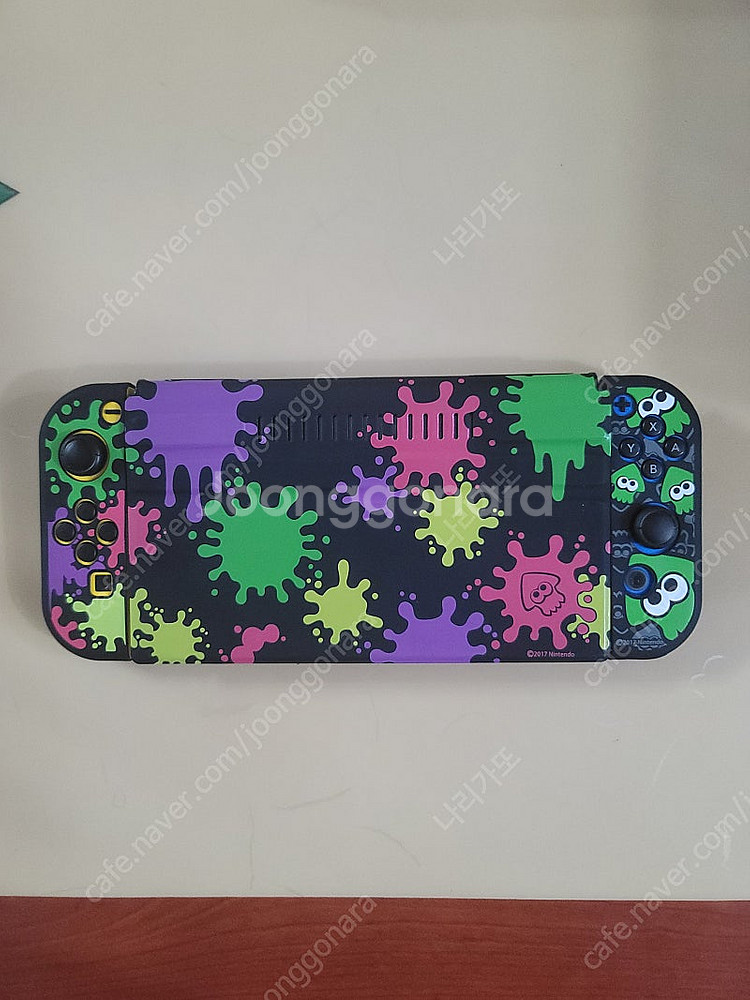 닌텐도 스위치 스플래툰 조이콘커버, 프론트 커버 팝니다.--0