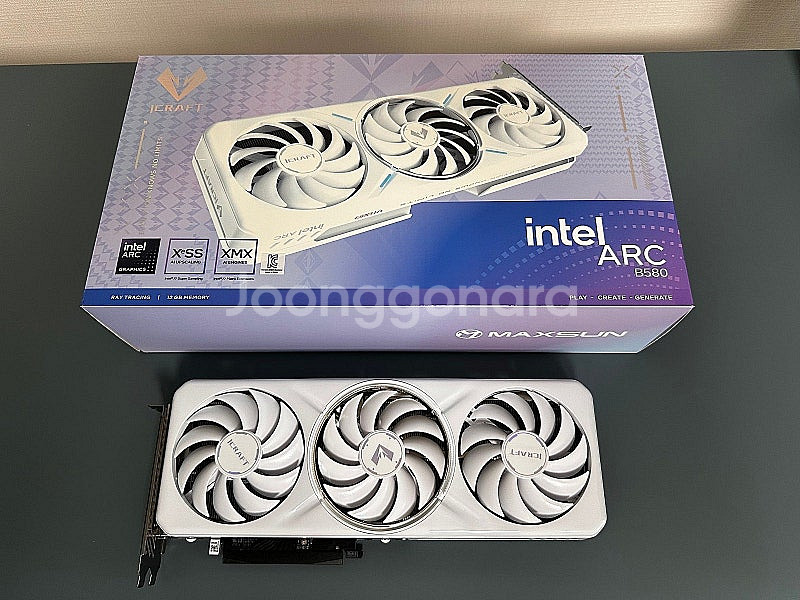 MAXSUN] Arc B580 iCraft 12G 코잇--0