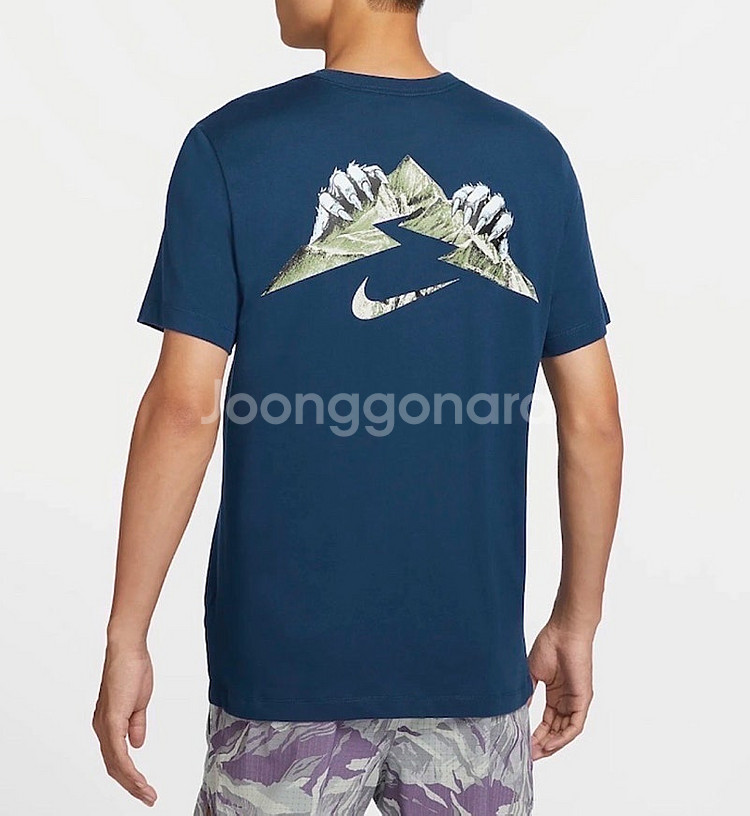 [L XL] 나이키 트레일 드라이핏 티셔츠 반팔티--0