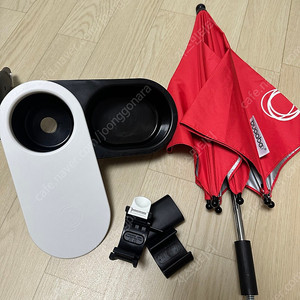 부가부유모차 썬캐노피, 파 라솔, 스낵트레이 (비/ 폭스)