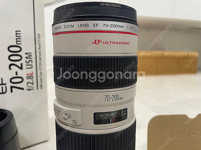 캐논 EF70-200 f2.8L USM 엄마백통 상태좋은제품 팝니다--1