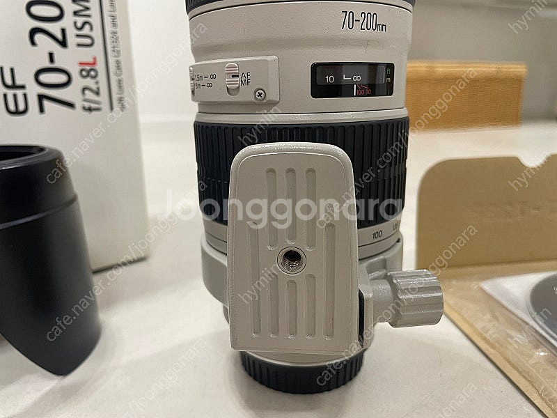 캐논 EF70-200 f2.8L USM 엄마백통 상태좋은제품 팝니다--2