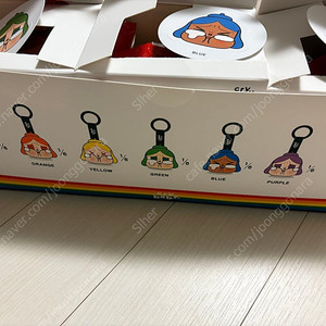 크라이베이비 치얼업 팝마트 키링