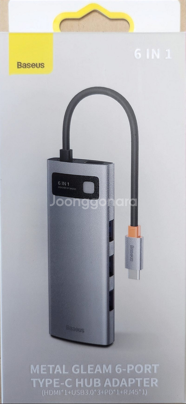 Baseus Type-C 허브 CAHUB-CW0G 새상...--0