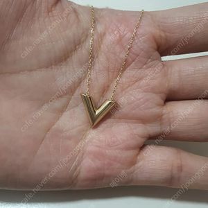 14k 브이 목걸이