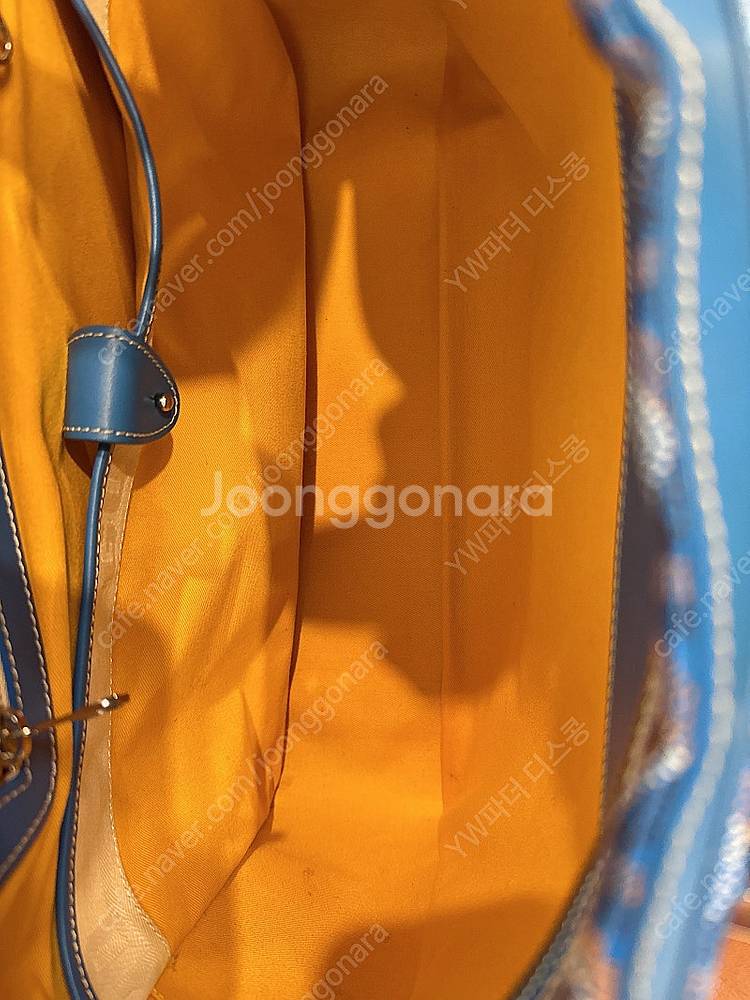 고야드 암바사드 MM 스페셜블루 컬러 추가스트랩--8