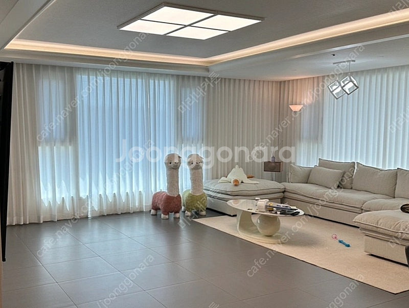세일상품)))차르르 쉬폰커튼 300*230 새상품--6