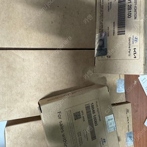 아반떼AD 점화플러그 점화코일 1대분 팝니다