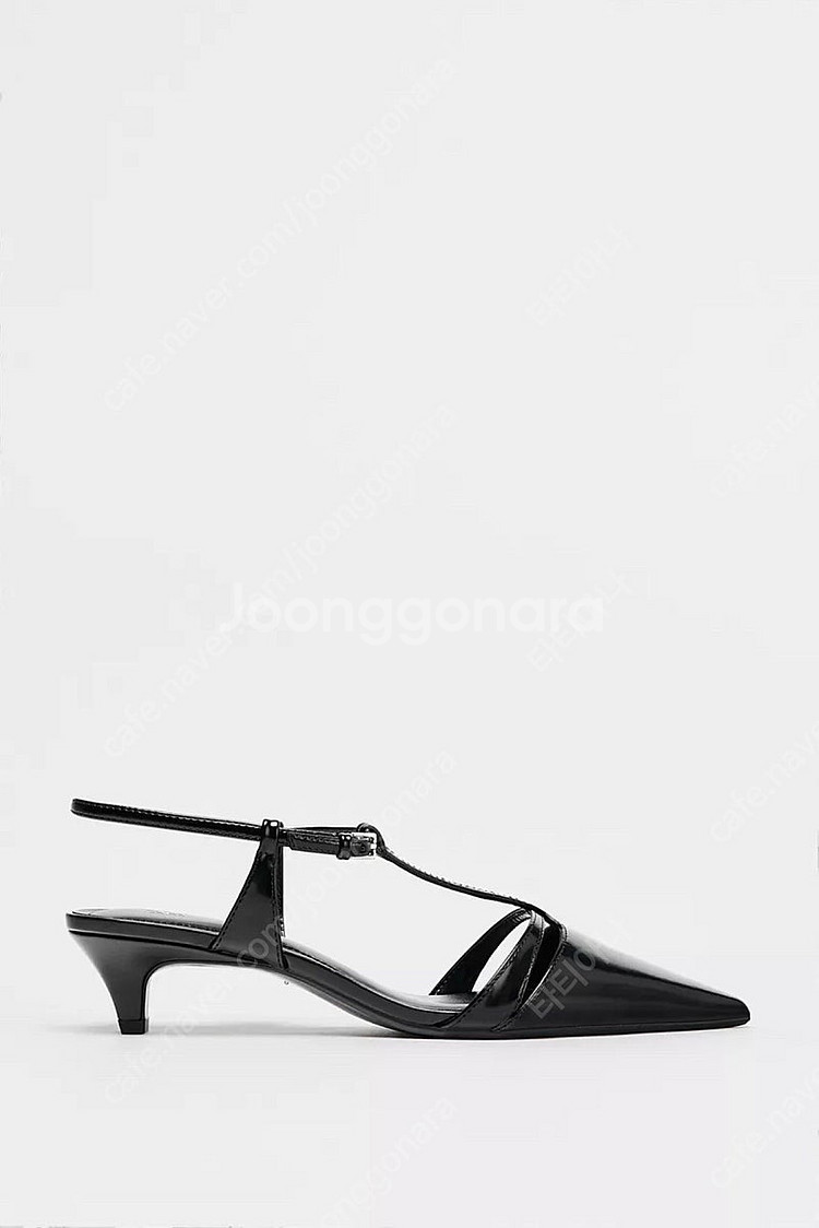 zara 자라 키튼 힐 슬링백 슈즈 택있는 미착용 새상...--1