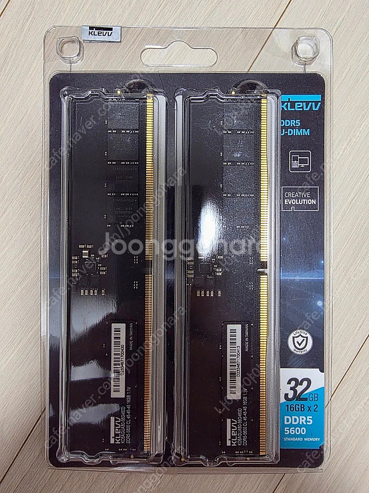 클레브 Klevv DDR5 5600 cl46 64기가--1