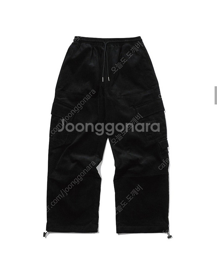 (무신사-꼼파뇨75kg)코듀로이 와이드팬츠 남성바지--0