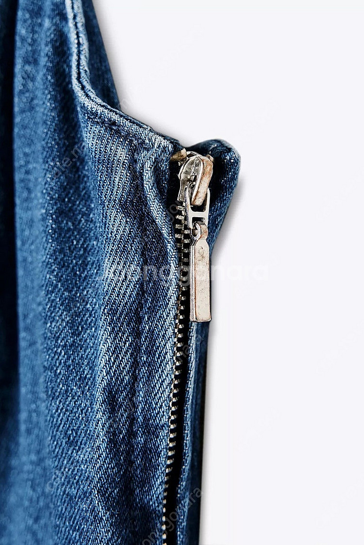 zara 자라 데님 미디 원피스 택있는 미착용 새상품--4