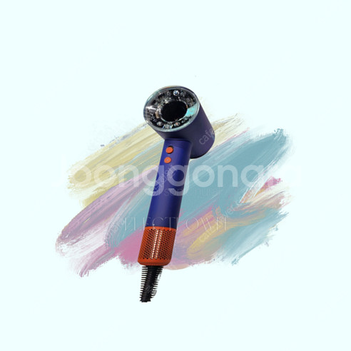 [미개봉]다이슨 슈퍼소닉 뉴럴 블루밍패키지 빈카블루/토...--0