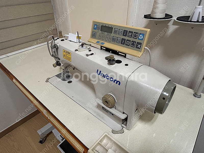 공업용 미싱 판매합니다 ( 유니콘 LS2-H8000M-D ) 자동사절 무소음모터--3