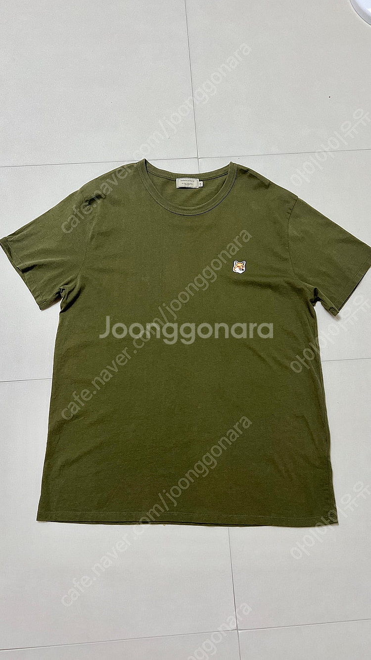 메종키츠네 티쇼츠 XXL--0