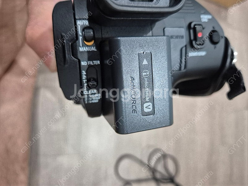 소니 캠코더AX700 판매합니다--7
