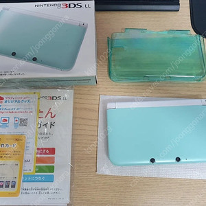 닌텐도 3ds xl 민트 박스 세트 a급