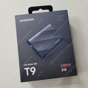 삼성 포터블 SSD T9 2TB(미개봉)