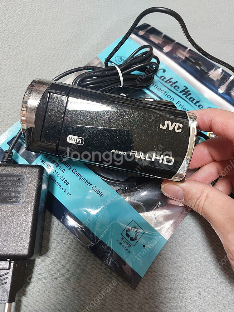 jvc gz-ex350 캠코더--1