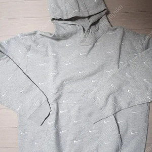 나이키 Nrg 스우시로고 후드 그레이 (XL)