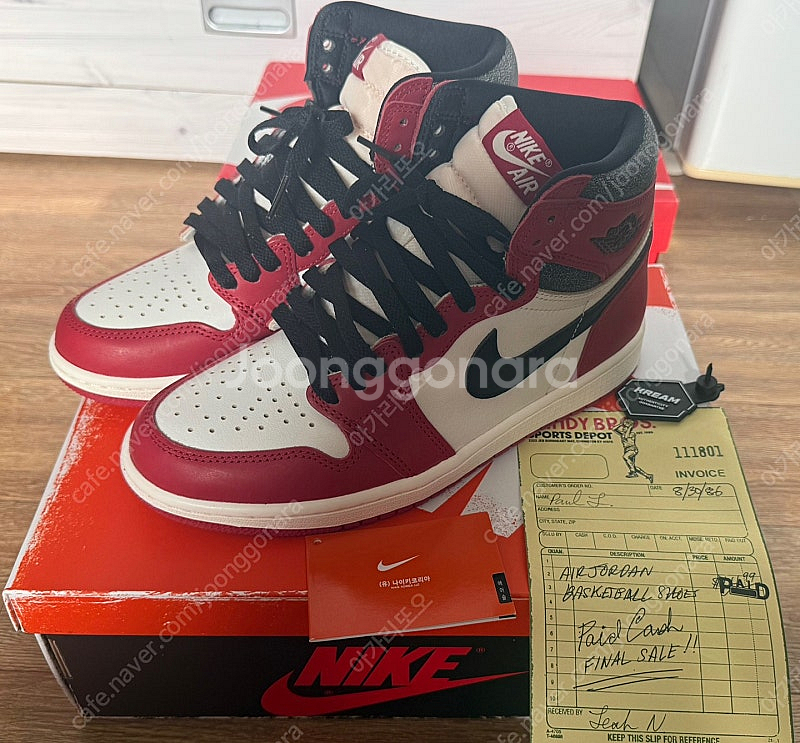 (새상품) NIKE 나이키 조던 1 시카고 2022--0