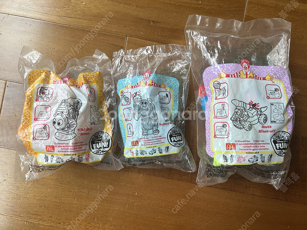 5 맥도날드 해피밀 디즈니픽사 미키마우스 미녀와야수 햄토리 아틀란티스 피터팬 키티 외--4