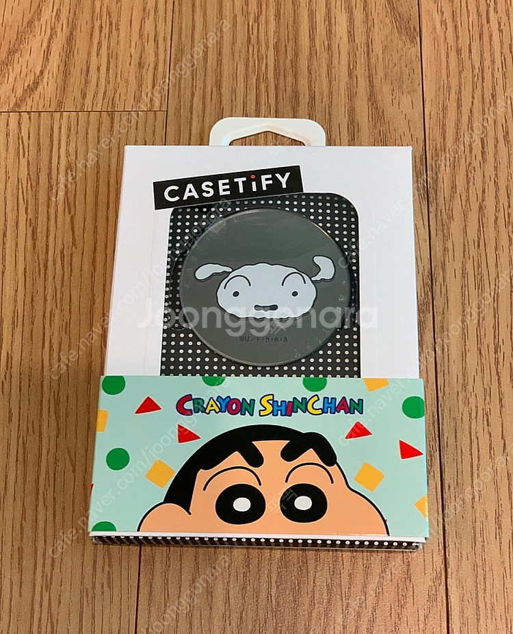 케이스티파이 짱구 - 시로(흰둥이) 미러 그립 스탠드--0