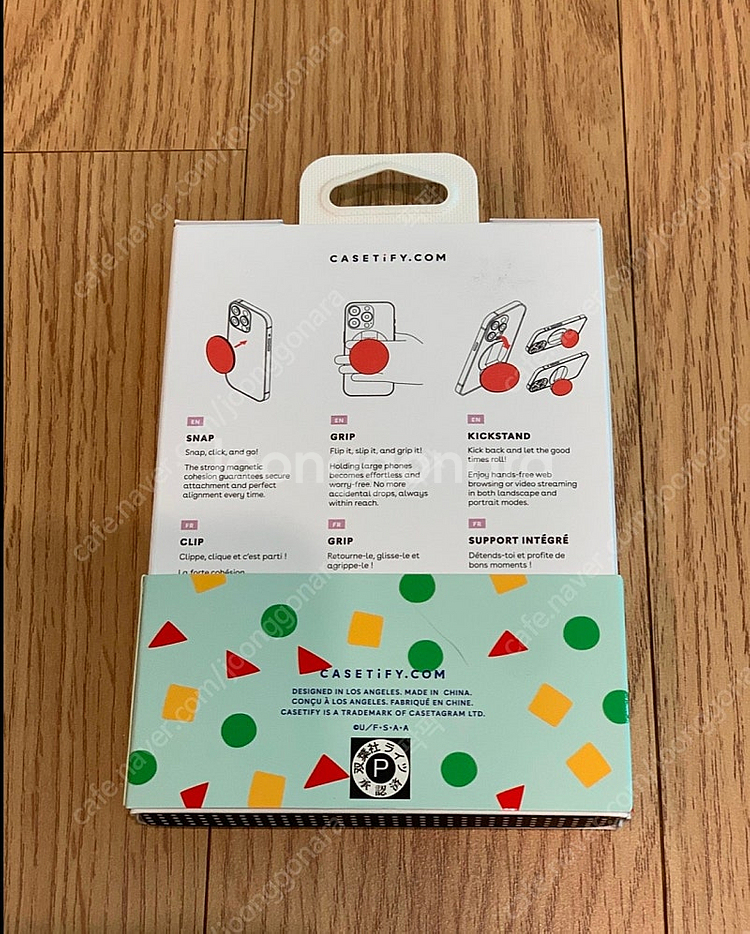 케이스티파이 짱구 - 시로(흰둥이) 미러 그립 스탠드--1