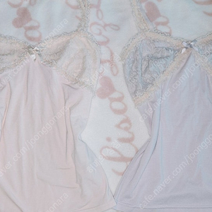 리즈리사 LIZLISA 슬리브리스 탑 레이스 나시 레어