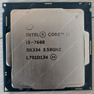 인텔 CPU i5-7600 판매