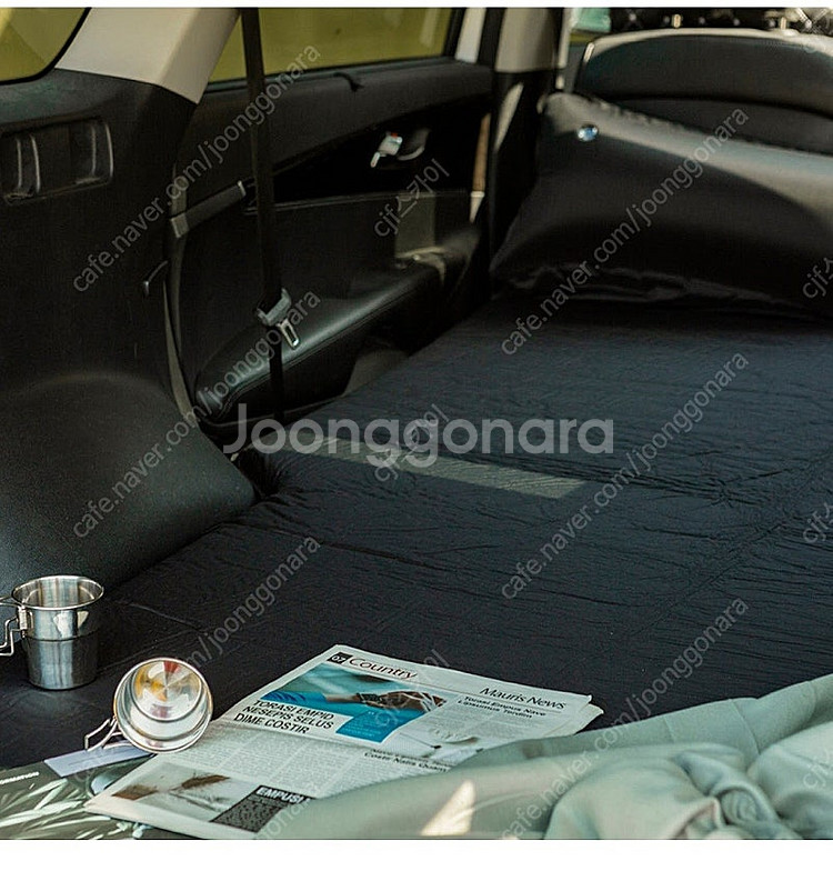 정글시티몬스테라자충매트에어자동충전감성차박차량캠핑매트펌프...--2