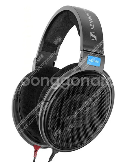 [팝니다] 신품급, 젠하이저 HD600 모니터링 헤드폰 풀박스--0