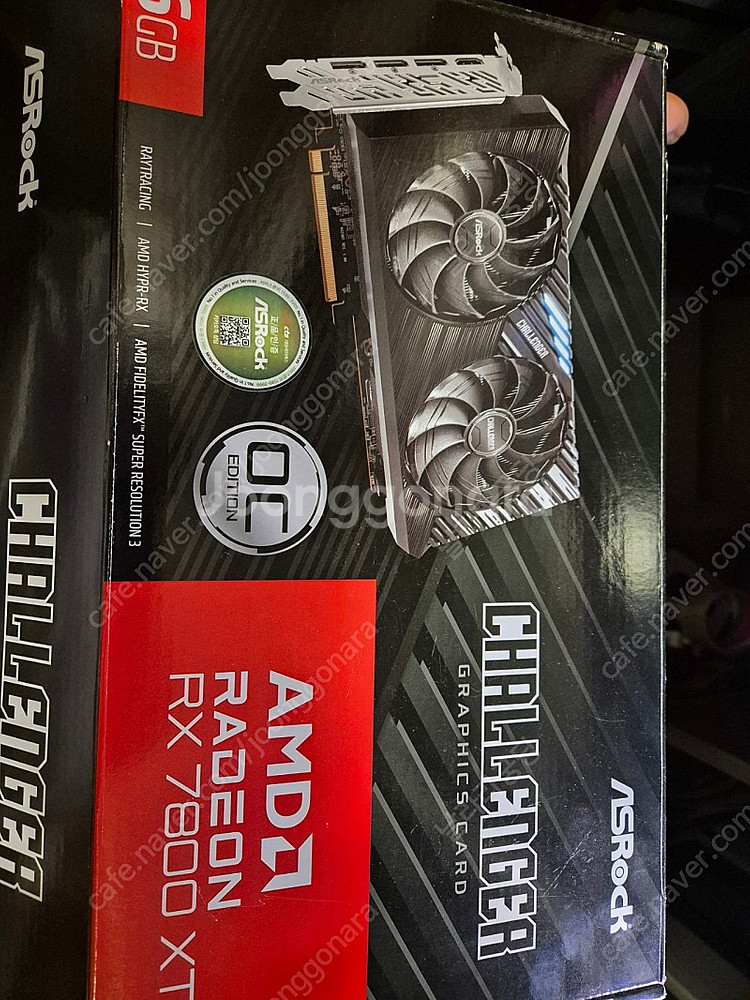 에즈락 RX 7800xt 16g--7
