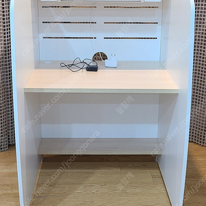 리바트 독서실 책상 (LED + USB 단자)