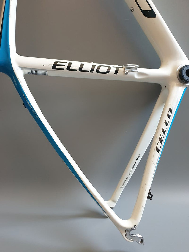 첼로 카본 로드 자전거 프레임+카본 샥 ELLIOT 엘리엇 이미지