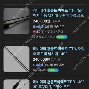 갑오징어 로드 홈볼트 아에르 TT 1502