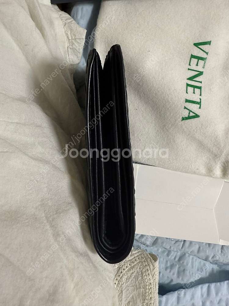보테가베네타 반지갑 블랙--3