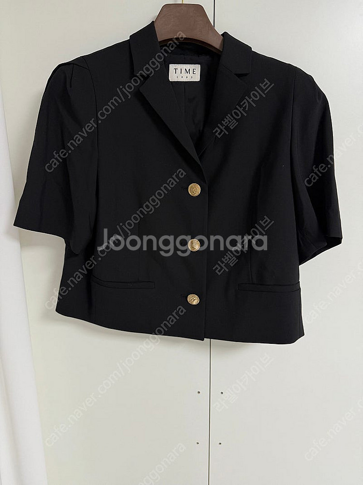 25신상 타임 울 블렌드 하프 자켓 한섬--3