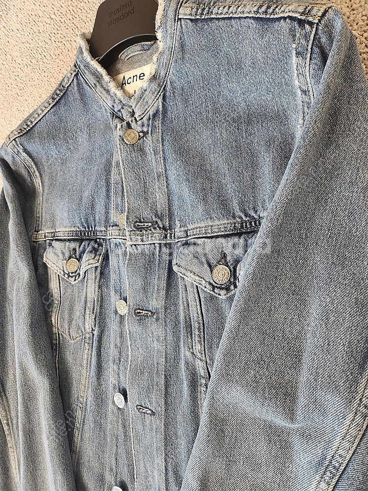 아크네 스튜디오 논카라 청자켓/ 46사이즈 (지코 착용제품)--2