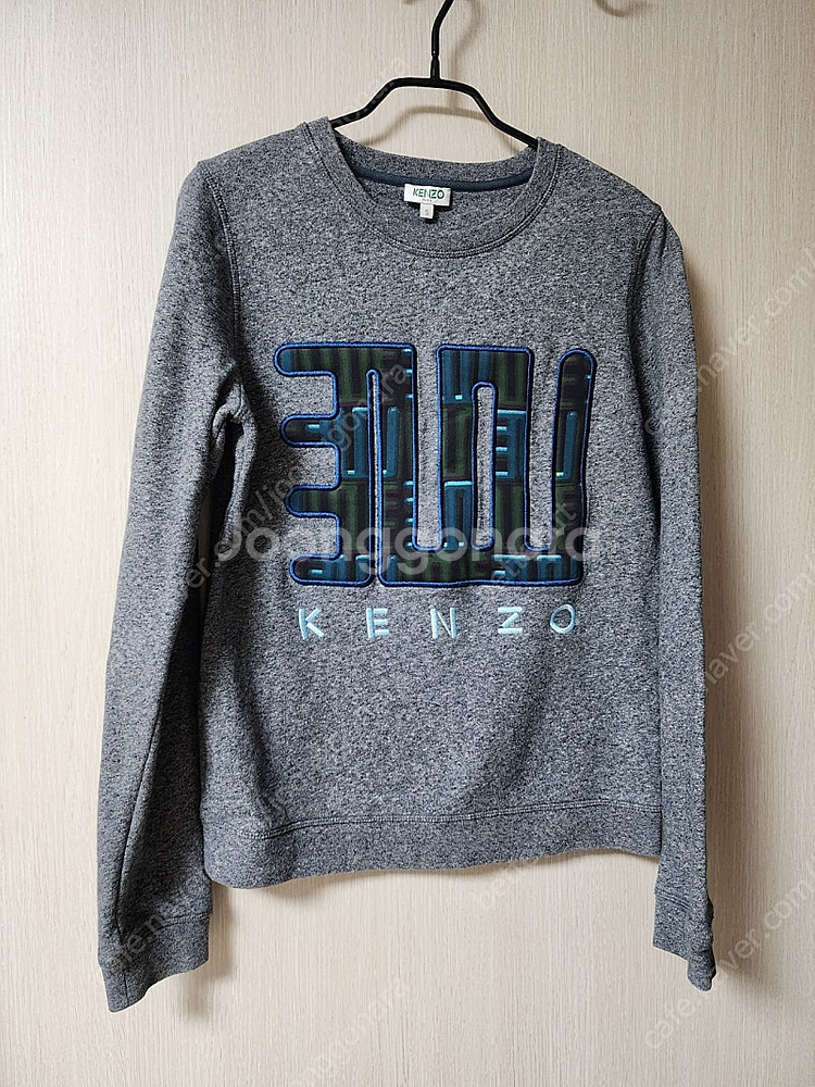 (정품) KENZO 겐조 그레이 러브 맨투맨 티셔츠 S--0