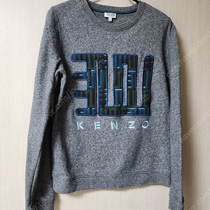 (정품) KENZO 겐조 그레이 러브 맨투맨 티셔츠 S