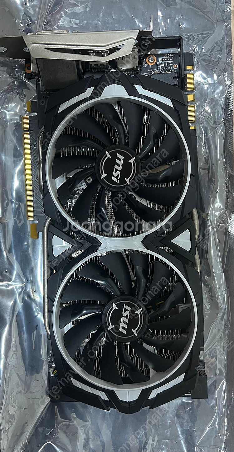 MSI GTX1070 아머 OC 8GB 중고 팝니다.--0