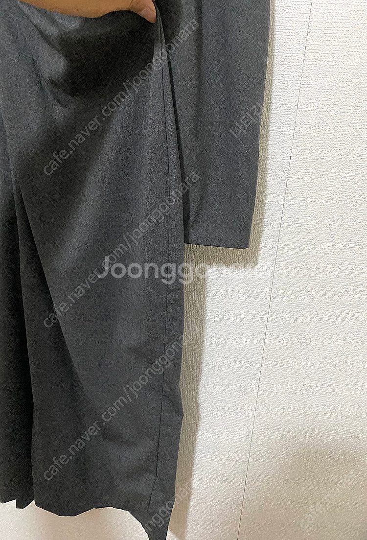 G보티첼리 모직 셔링 원피스--2