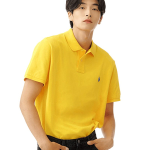 폴로 공식매장 정품 (영수증/택O) 폴로 랄프로렌 커스텀슬림핏 메시 폴로 셔츠 L 판매