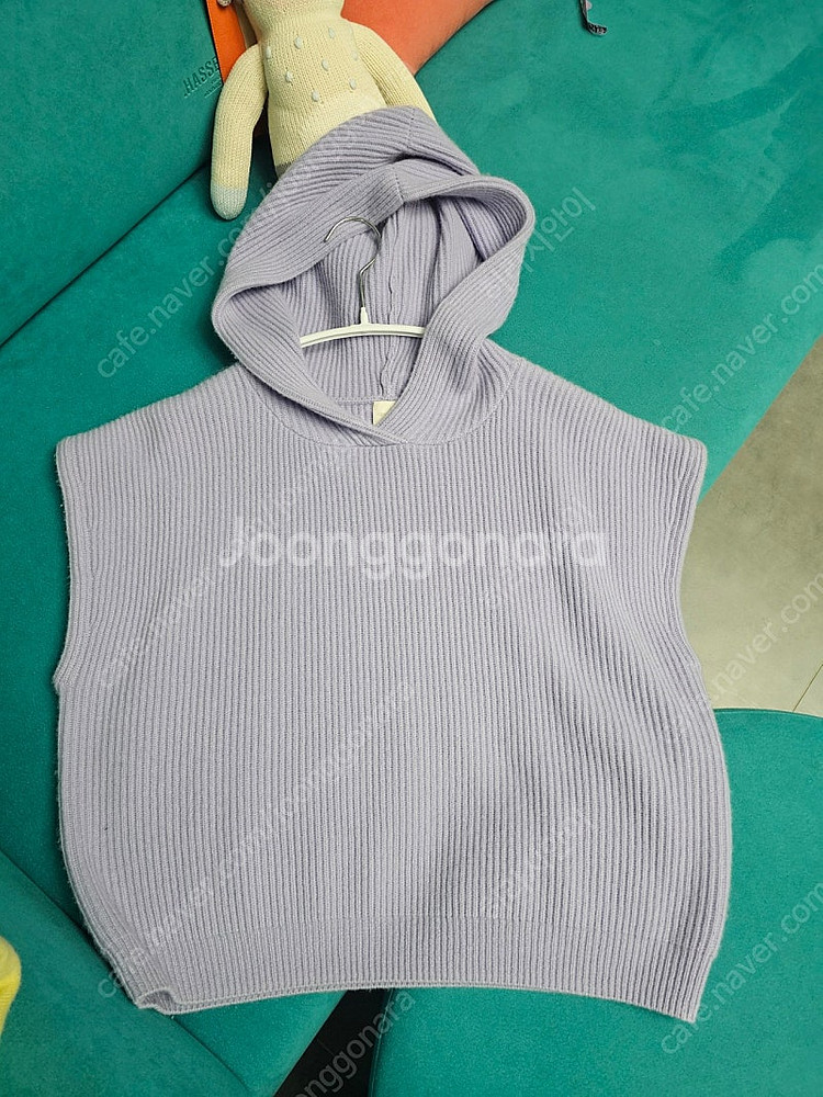 몽또또 후드니트 베스트 캐시미어100--0