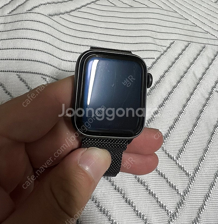 애플워치 se 40mm 스페이스그레이 밀레니즈루프--4
